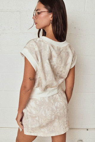 V Neck Lounge Skirt Set - Boutique Bella BellaSet