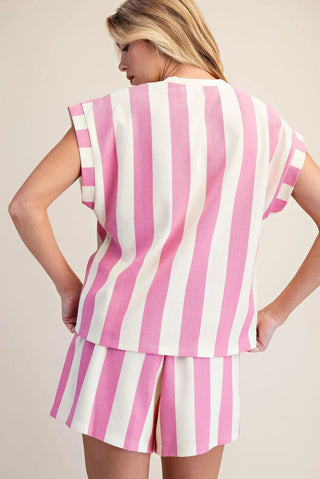 Vacay Mode Top - Pink - Boutique Bella BellaTops