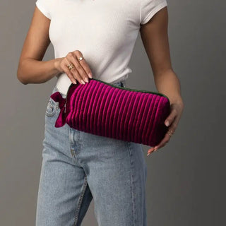 Velvet Voyage Essentials Pouch - Boutique Bella BellaMakeup Bag