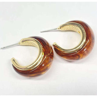 Veyda Tortoise Earrings - Boutique Bella BellaEarrings