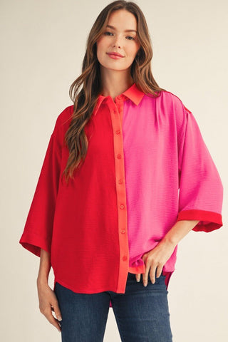 Vibrant Vibes Top - Boutique Bella BellaTops