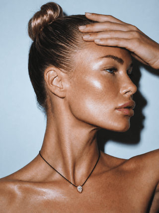 Viera Teardrop Cord Necklace - Boutique Bella BellaNecklace