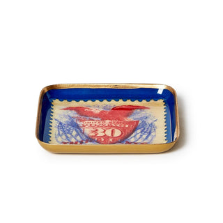 Vintage America Metal Trinket / Desk Tray - Boutique Bella BellaTrinket Tray