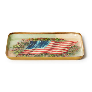 Vintage America Metal Trinket / Desk Tray - Boutique Bella BellaTrinket Tray