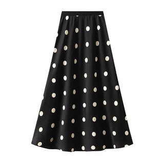 Vintage Polka Dot Midi Skirt - Boutique Bella BellaSkirt