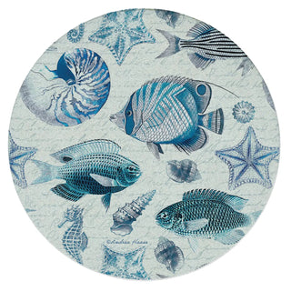Vintage Sea Life Single Sandstone Coaster - Boutique Bella BellaCoasters