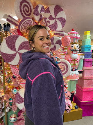 Violet Voltage Pullover - Boutique Bella BellaJacket