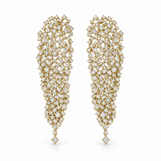 Vionette Crystal Drop Earrings - Boutique Bella BellaEarring