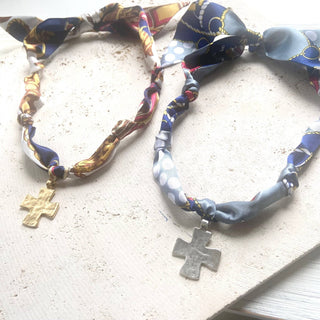 Viral scarf necklaces hammered trendy jewelry  - Boutique Bella BellaNecklace
