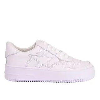 Viva White Sneakers - Boutique Bella BellaShoes