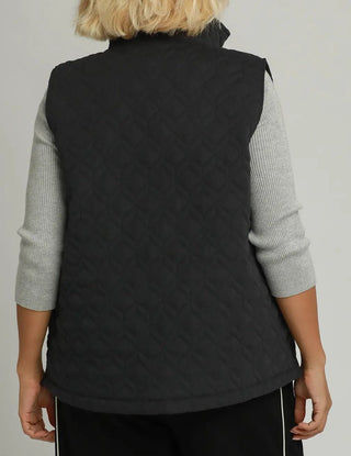 Wanderlight Quilted Vest - Black - Boutique Bella BellaVest