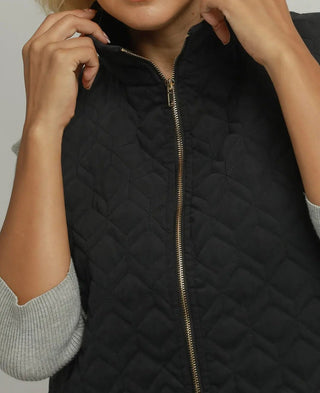 Wanderlight Quilted Vest - Black - Boutique Bella BellaVest