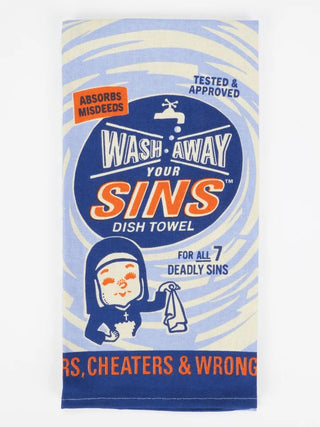 Wash Away Your Sins Dish Towel - Boutique Bella Belladish towel