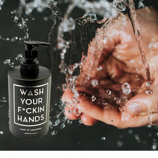 WASH YOUR F*CKIN HANDS - Scent of Cleanliness NEW VERSION - Boutique Bella Bellahand soap