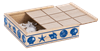 Watercolor Shell Tic - Tac - Toe with Storage Box - Boutique Bella BellaGames