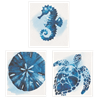 Watercolor Under the Sea Reusable Dish Cloth - Boutique Bella Belladish towel