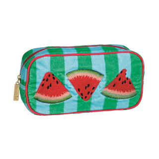 Watermelon Terry Cloth Pouch - Boutique Bella BellaToiletry Bag