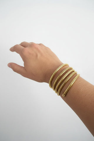 Waterproof Wrap Bracelet - Gold - Boutique Bella BellaJewlery