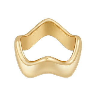 Wavy Band Ring - Boutique Bella BellaRing