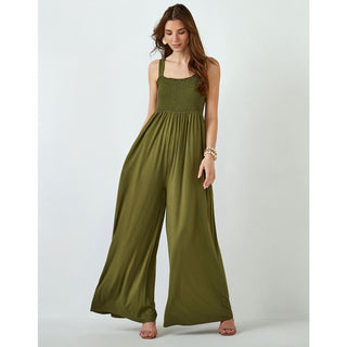Weekend Ready Olive Jumpsuit - Boutique Bella BellaJumpsuit