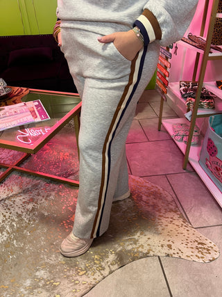 Weekend Varsity Bottoms - Boutique Bella BellaBottoms