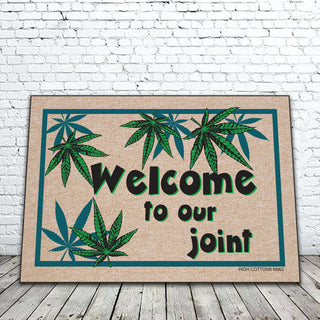 Welcome To Our Joint Mat - Boutique Bella Belladoor mat