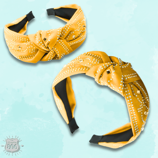 Western boot stitch headband - Boutique Bella BellaHeadbands