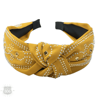 Western boot stitch headband - Boutique Bella BellaHeadbands