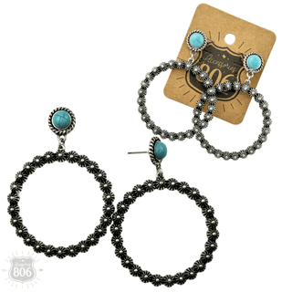 Western concho berry earring - Boutique Bella BellaEarrings