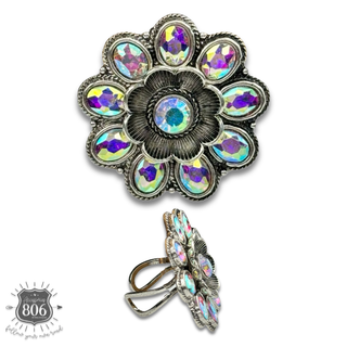 Western flower shape ring - Boutique Bella BellaRings