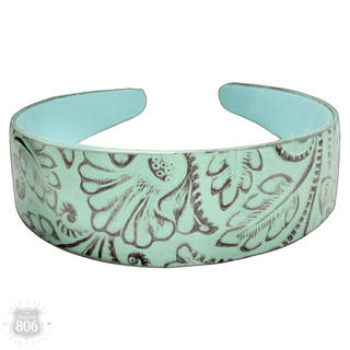 Western print tooled headband - LC - Boutique Bella BellaHeadbands