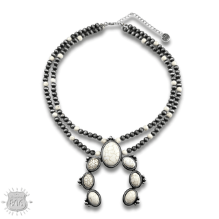 Western squash naja pendant necklace - LC - Boutique Bella BellaNecklaces