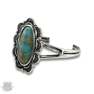 Western style oval stone bracelet - Boutique Bella BellaBracelets