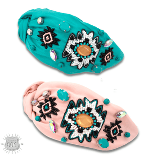 Western theme headband - LC - Boutique Bella BellaHeadbands