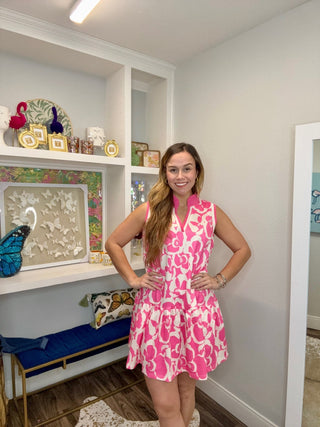 Whimsy in Pink Dress - Boutique Bella BellaDress