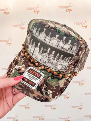 Whiskey Drunk Trucker Hat - Boutique Bella BellaTrucker Hat