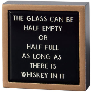Whiskey In It Box Sign Mini - Boutique Bella BellaWooden Sign