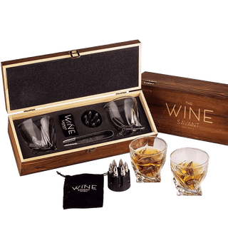 Whiskey Stones Bullets Gift Set Premium Barware Gift Elegant Drinkware Collection - Boutique Bella BellaWhiskey Drinking Set