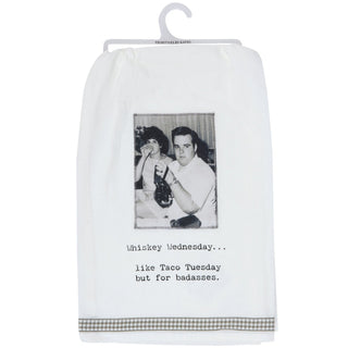 Whiskey Wednesday Kitchen Towel - Boutique Bella Belladish towel