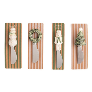 White Christmas Figural Spreader - Assorted - Boutique Bella BellaChristmas