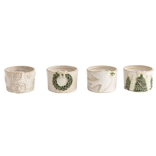 White Christmas Tidbit Dish - Boutique Bella BellaTidbit Bowl