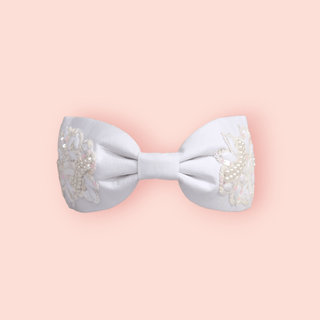 White On White Adjustable Headband - Boutique Bella BellaHAIR ACCESSORIES