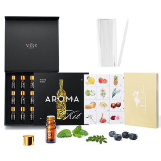 White Wine Aroma Kit Tasting Smelling Aroma Set For White Wines 15 Aromas Training Educational Gift