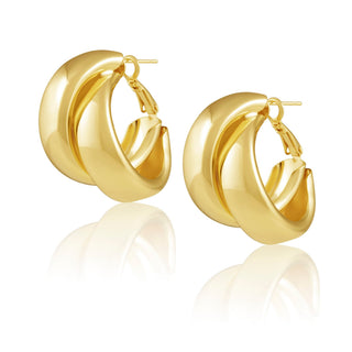 Whitney Hoops - Boutique Bella BellaEarrings