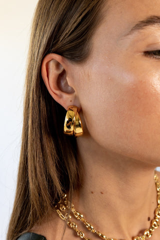 Whitney Hoops - Boutique Bella BellaEarrings
