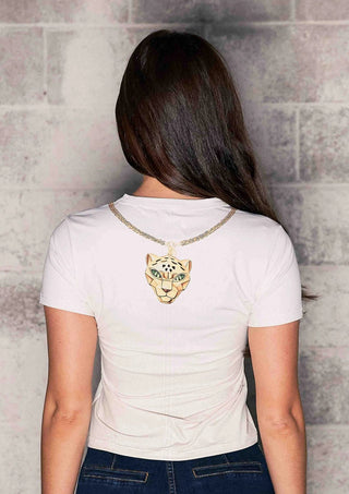 Wild Cat Digital Print Top - Boutique Bella BellaT-Shirt