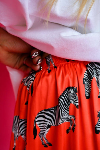 Wild Child Zebra Lace Shorties - Boutique Bella BellaShorts