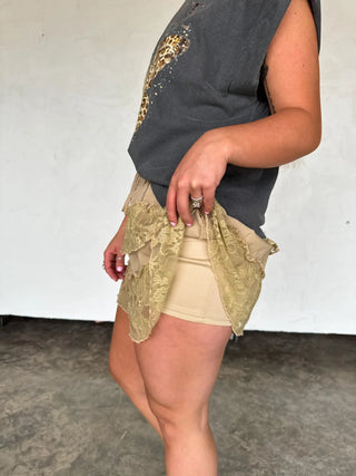 Wild Honey Lace Skirt - Boutique Bella BellaSkirt