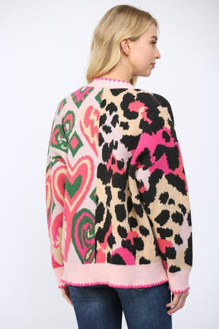 Wild in Love Cardigan - Boutique Bella BellaCardigan