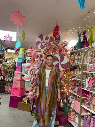 Wild Orchid Long Kimono - Boutique Bella BellaKimono